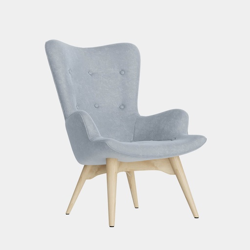 Contour Chair (Silver)