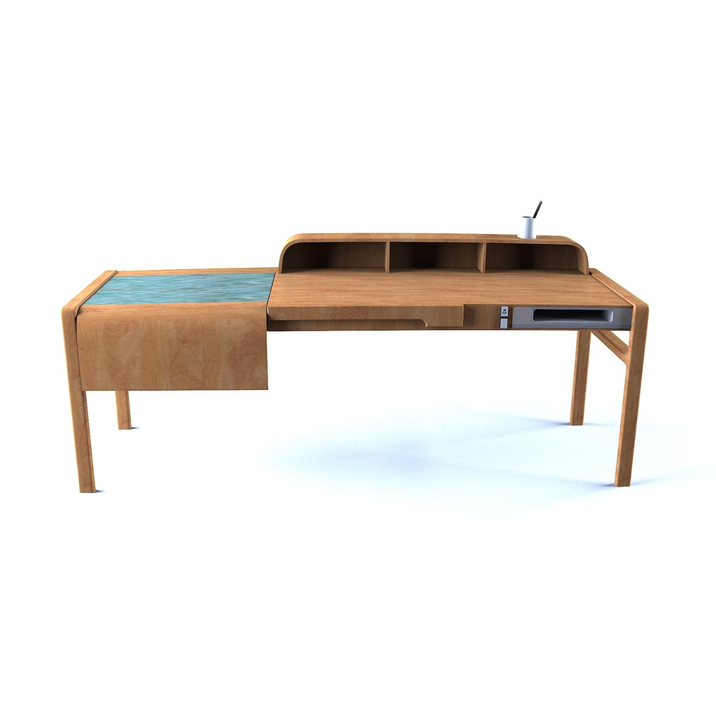 Wood Office Table